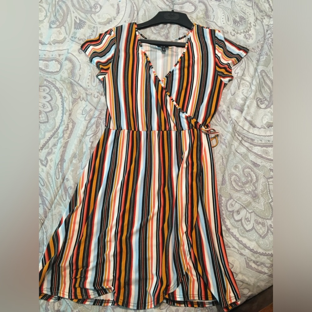 Derek Heart casual striped dress.  Brand new, never worn